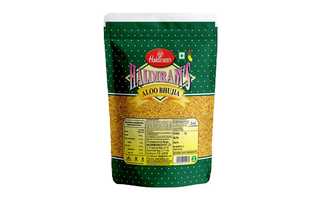 Haldiram's Aloo Bhujia    Pack  1 kilogram